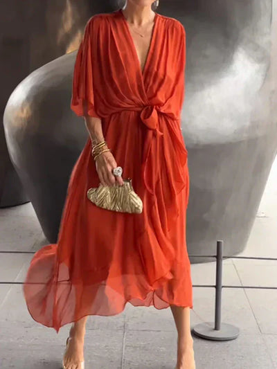 Variant image for Genève™ — Robe Longue Élégante Pour Soirées Été-64