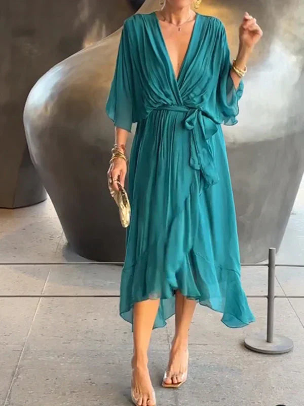 Genève™ — Robe Longue Élégante Pour Soirées Été