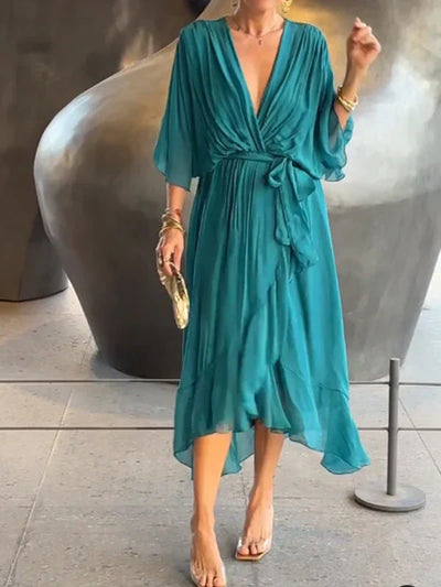 Genève™ — Robe Longue Élégante Pour Soirées Été