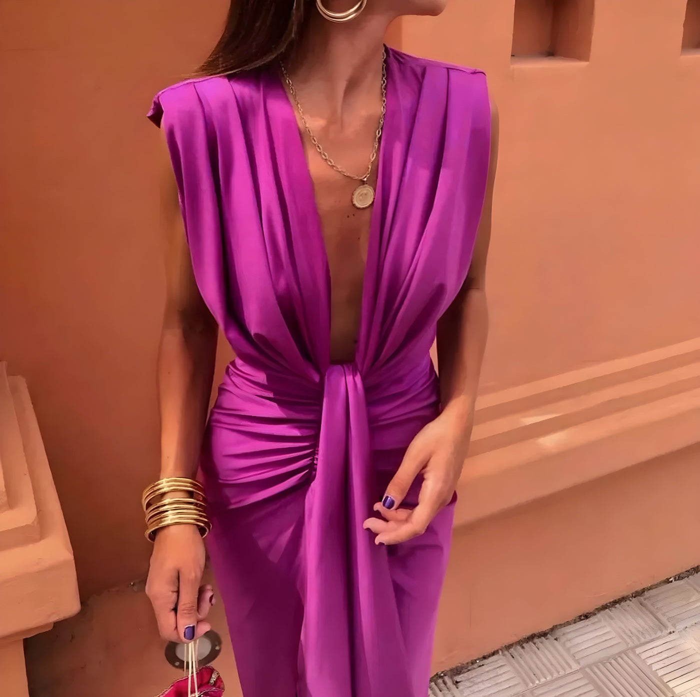 Elvira ™ - Robe Femme Élégante, Confort Luxueux Pour Soirée