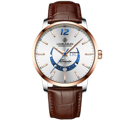 Variant image for Lucas™ - Montre Homme Élégante Avec Phase de Lune Durable-2