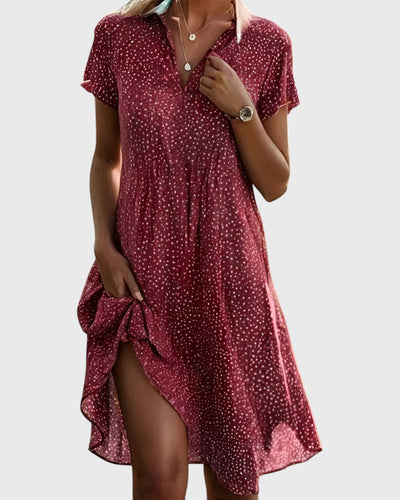 Vittoria™ - Robe Midi Chic, Élégance et Confort
