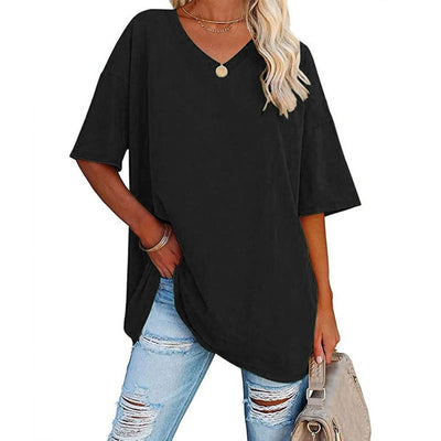 Gisele™ - T-Shirt Élégant en Coton - Confort et Style Inégalés