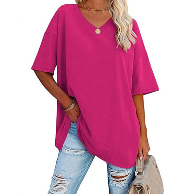 Gisele™ - T-Shirt Élégant en Coton - Confort et Style Inégalés