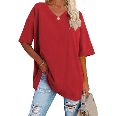 Gisele™ - T-Shirt Élégant en Coton - Confort et Style Inégalés