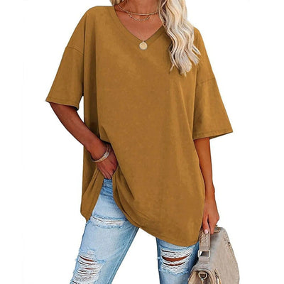 Gisele™ - T-Shirt Élégant en Coton - Confort et Style Inégalés