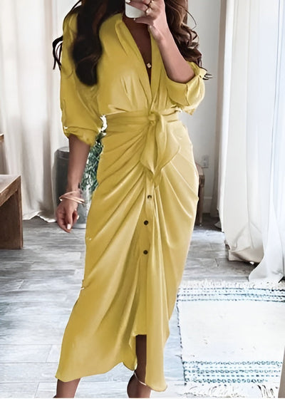 Selma ™ - Robe D'Été Longue Chic Femme Pour Élégance & Confort