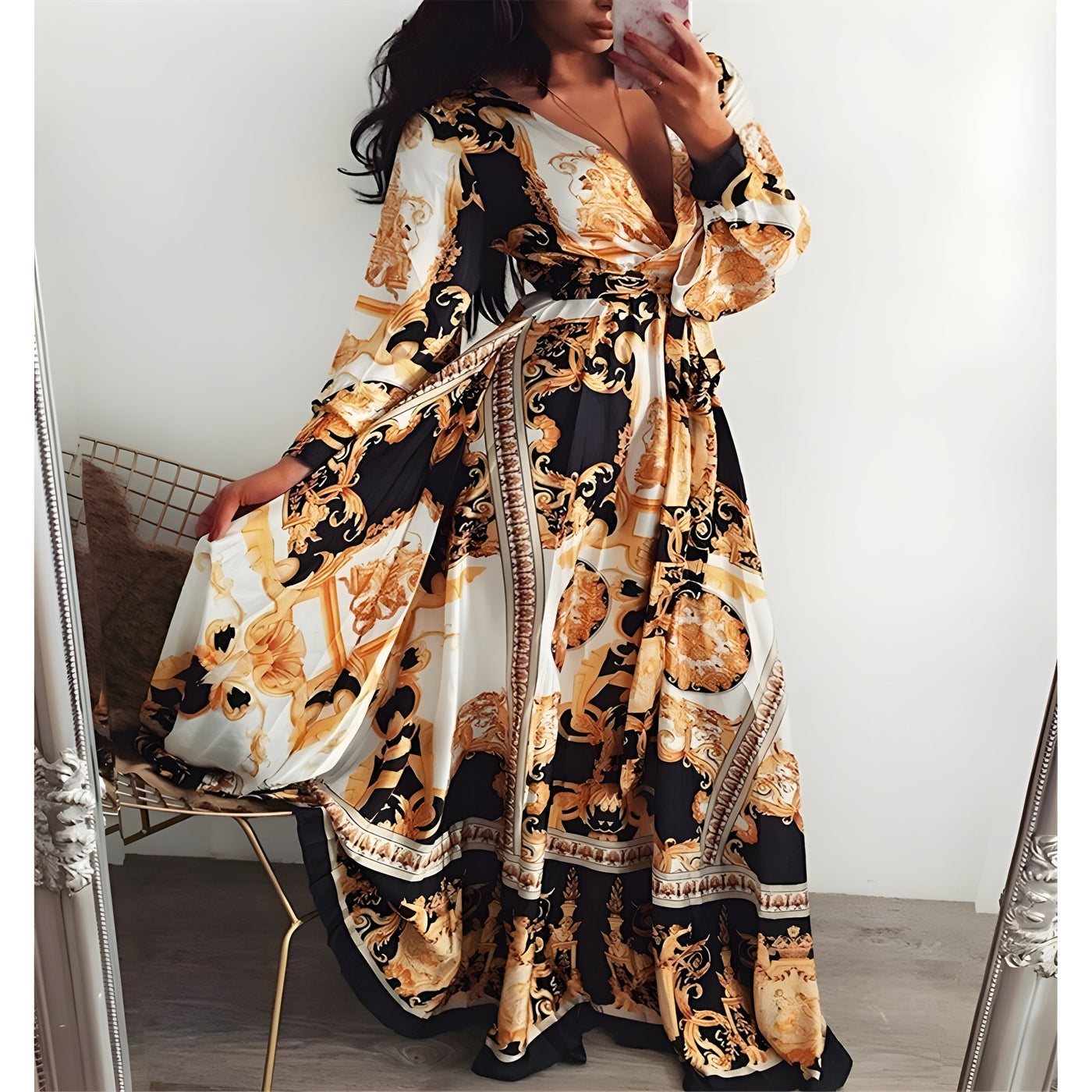 Stina ™ - Robe D'été Longue Chic Femme - Élégance Confort Et Style