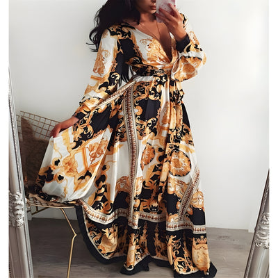 Stina ™ - Robe D'été Longue Chic Femme - Élégance Confort Et Style