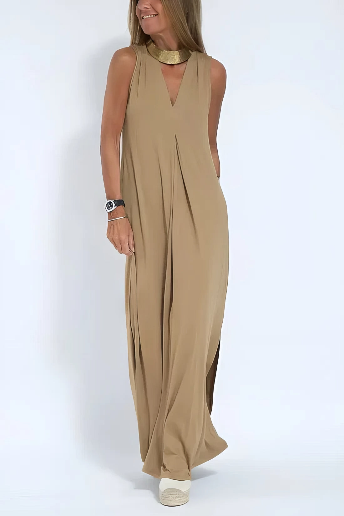 Elise™ - Robe Longue Élégante Et Confortable