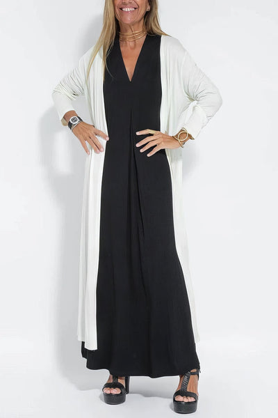 Elise™ - Robe Longue Élégante Et Confortable